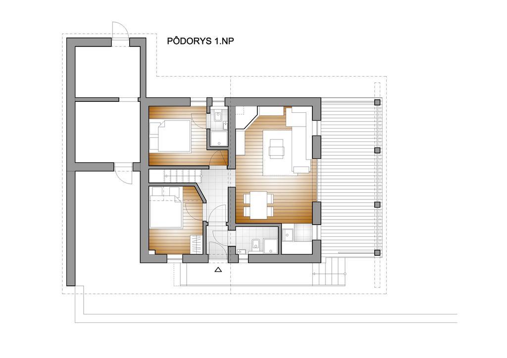 Chata Krivan - Bez Kontaktu S Ubytovatelom "Click 'N Sleep" Terchová Room photo